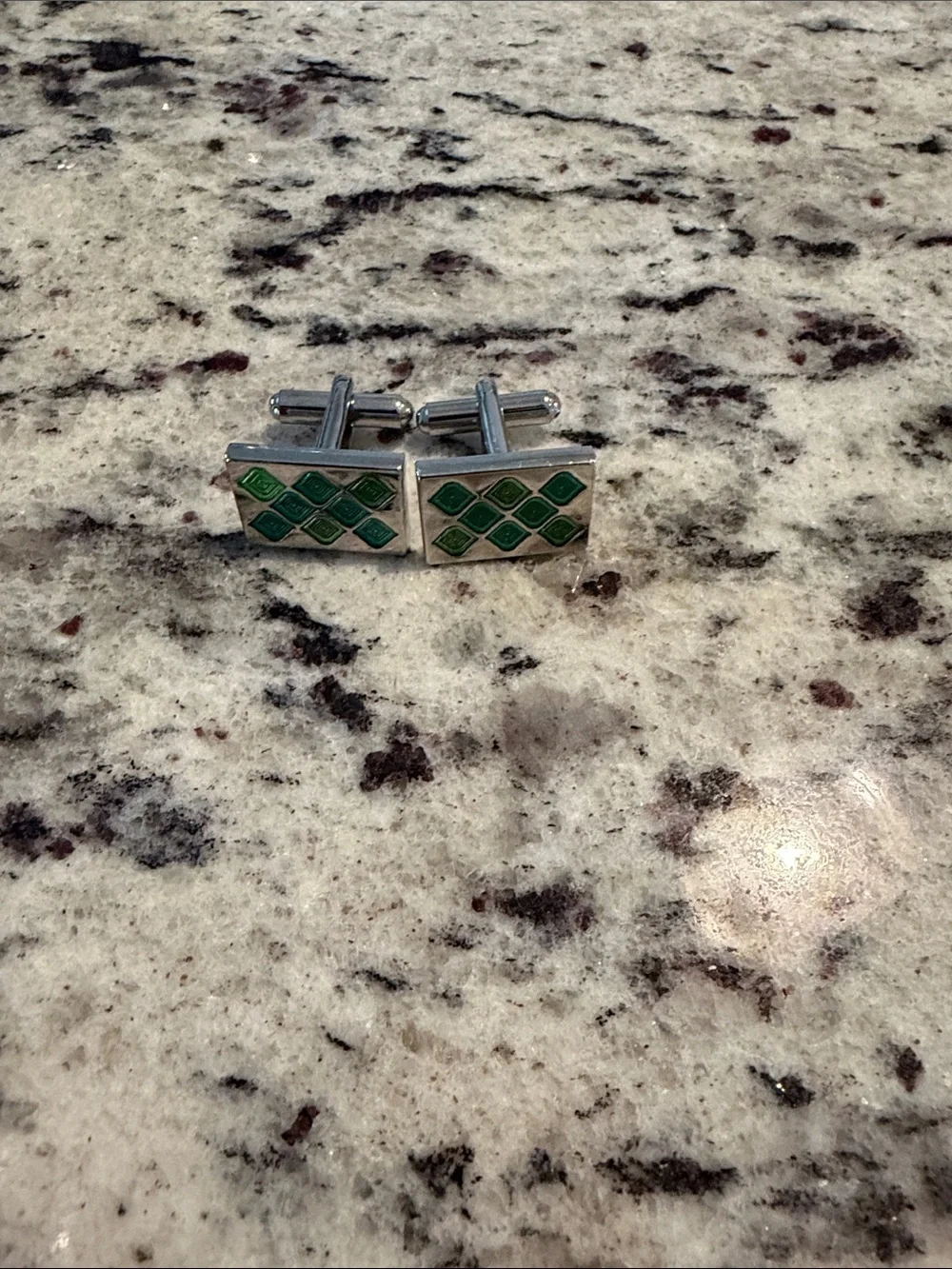 Mixed Gold & Silver Cufflink Set